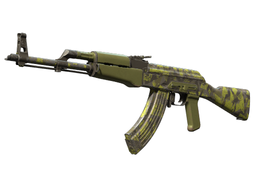AK-47 | Olive Polycam (Well-Worn)