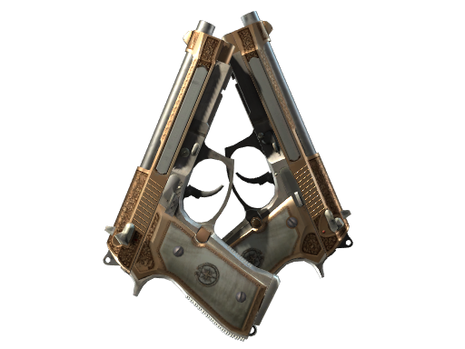 StatTrak™ Dual Berettas | Cartel (Minimal Wear)