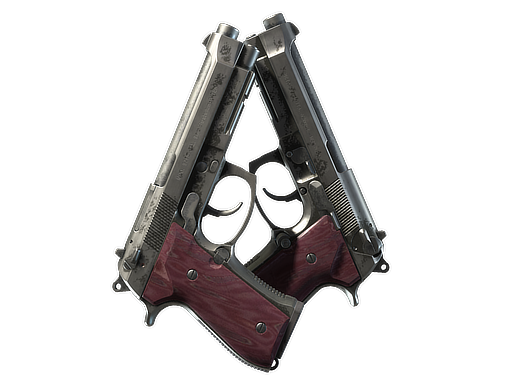 Dual Berettas | BorDeux (Battle-Scarred)