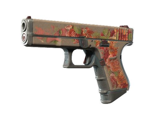 Glock-18 | Coral Bloom (Battle-Scarred)