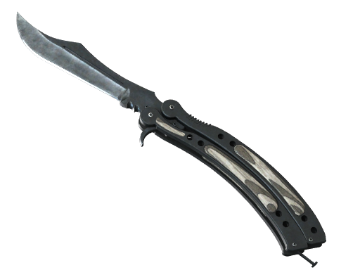 ★ Butterfly Knife | Black Laminate (Minimal Wear)