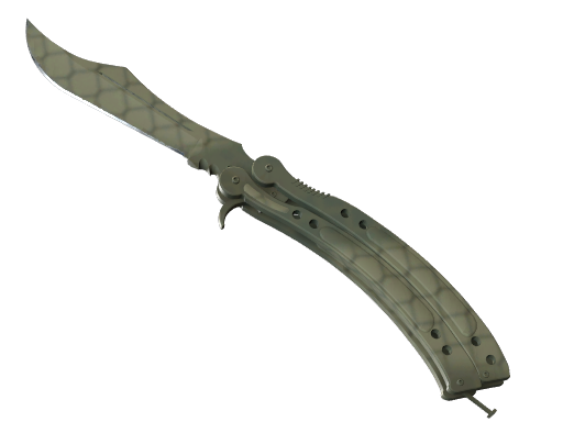 ★ StatTrak™ Butterfly Knife | Safari Mesh (Minimal Wear)
