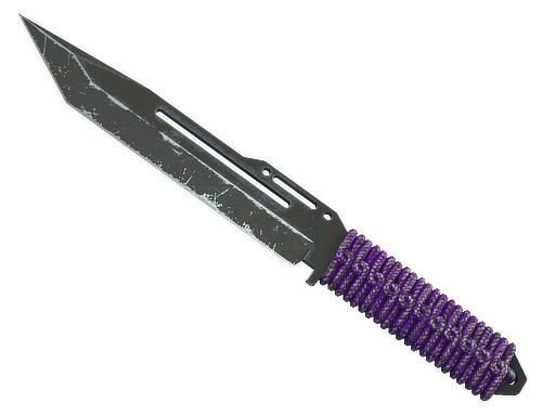 ★ StatTrak™ Paracord Knife | Ultraviolet (Battle-Scarred)