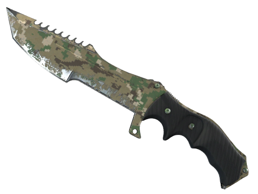 ★ StatTrak™ Huntsman Knife | Forest DDPAT (Well-Worn)