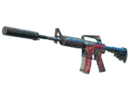 M4A1-S | Hyper Beast (Battle-Scarred)