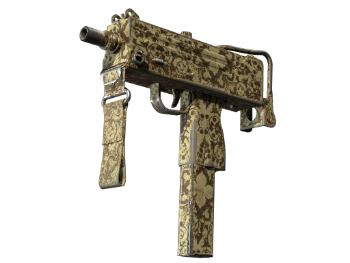 MAC-10 | Sienna Damask (Field-Tested)