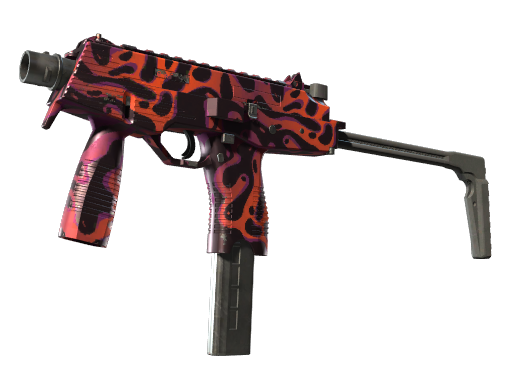 StatTrak™ MP9 | Ruby Poison Dart (Minimal Wear)
