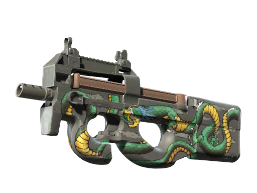 P90 | Emerald Dragon (Minimal Wear)