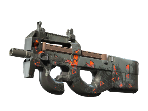 StatTrak™ P90 | Trigon (Well-Worn)