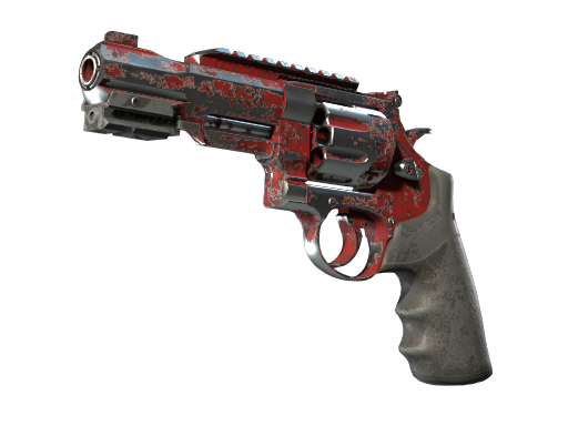 StatTrak™ R8 Revolver | Crimson Web (Battle-Scarred)