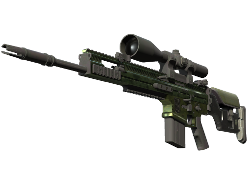 SCAR-20 | Green Marine (Minimal Wear)