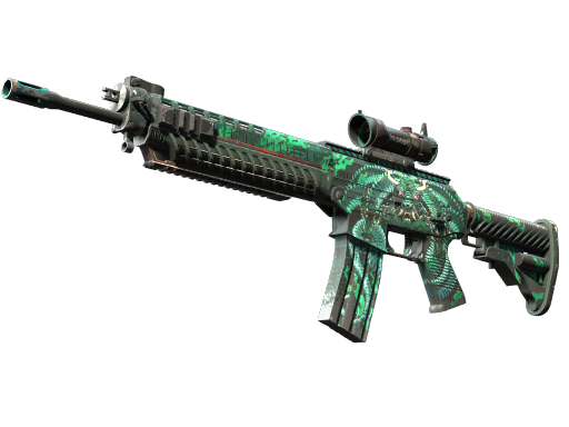 SG 553 | Dragon Tech (Field-Tested)