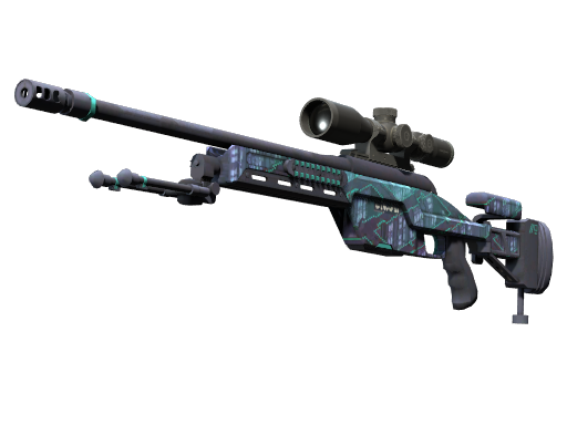 StatTrak™ SSG 08 | Mainframe 001 (Minimal Wear)