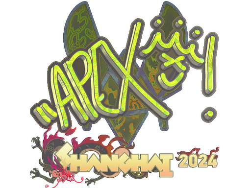 Sticker | apEX (Holo) | Shanghai 2024