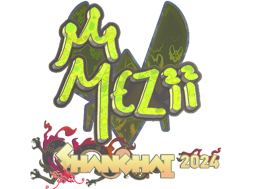 Sticker | mezii (Holo) | Shanghai 2024